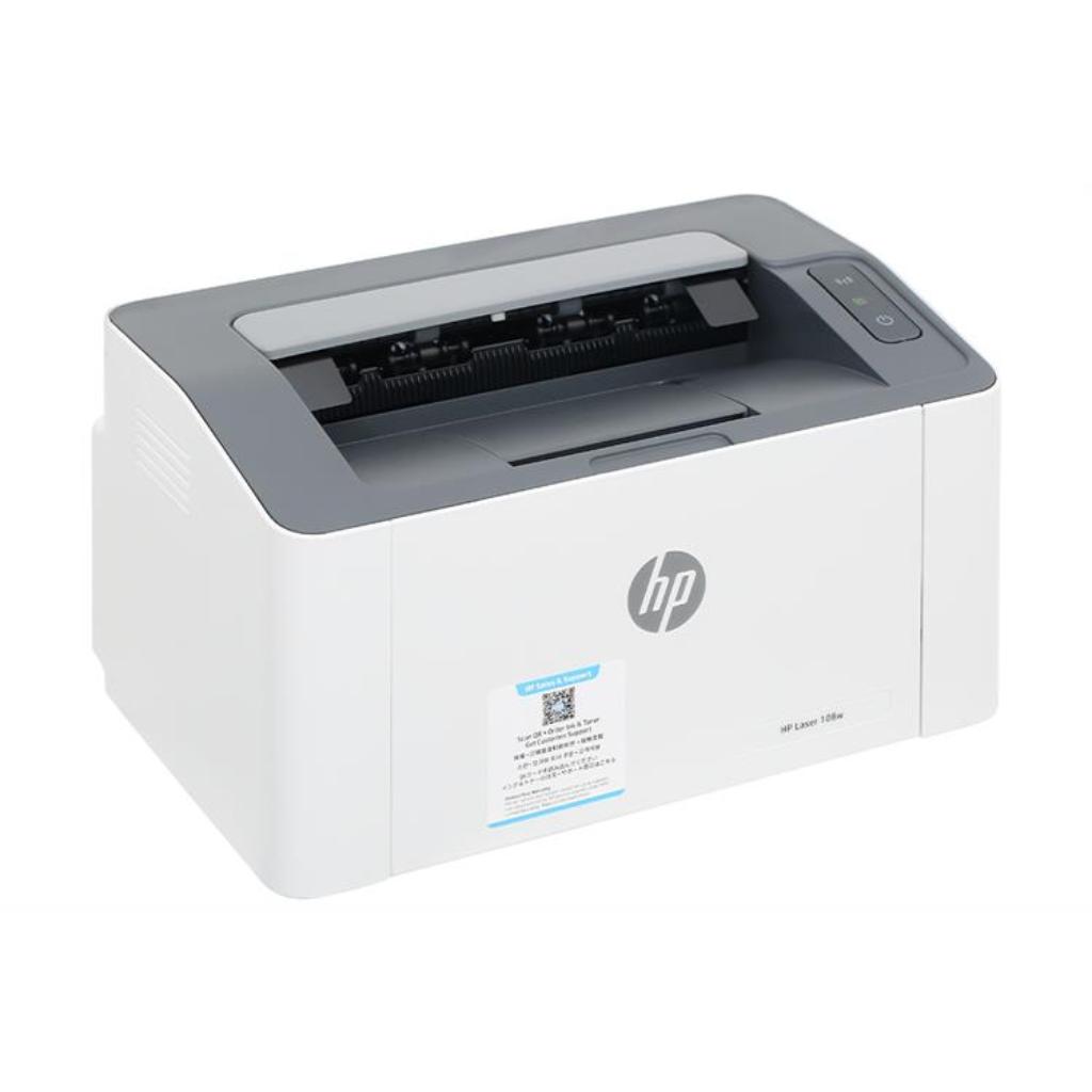 Máy in Laser trắng đen đơn năng HP 108w (4ZB80A)